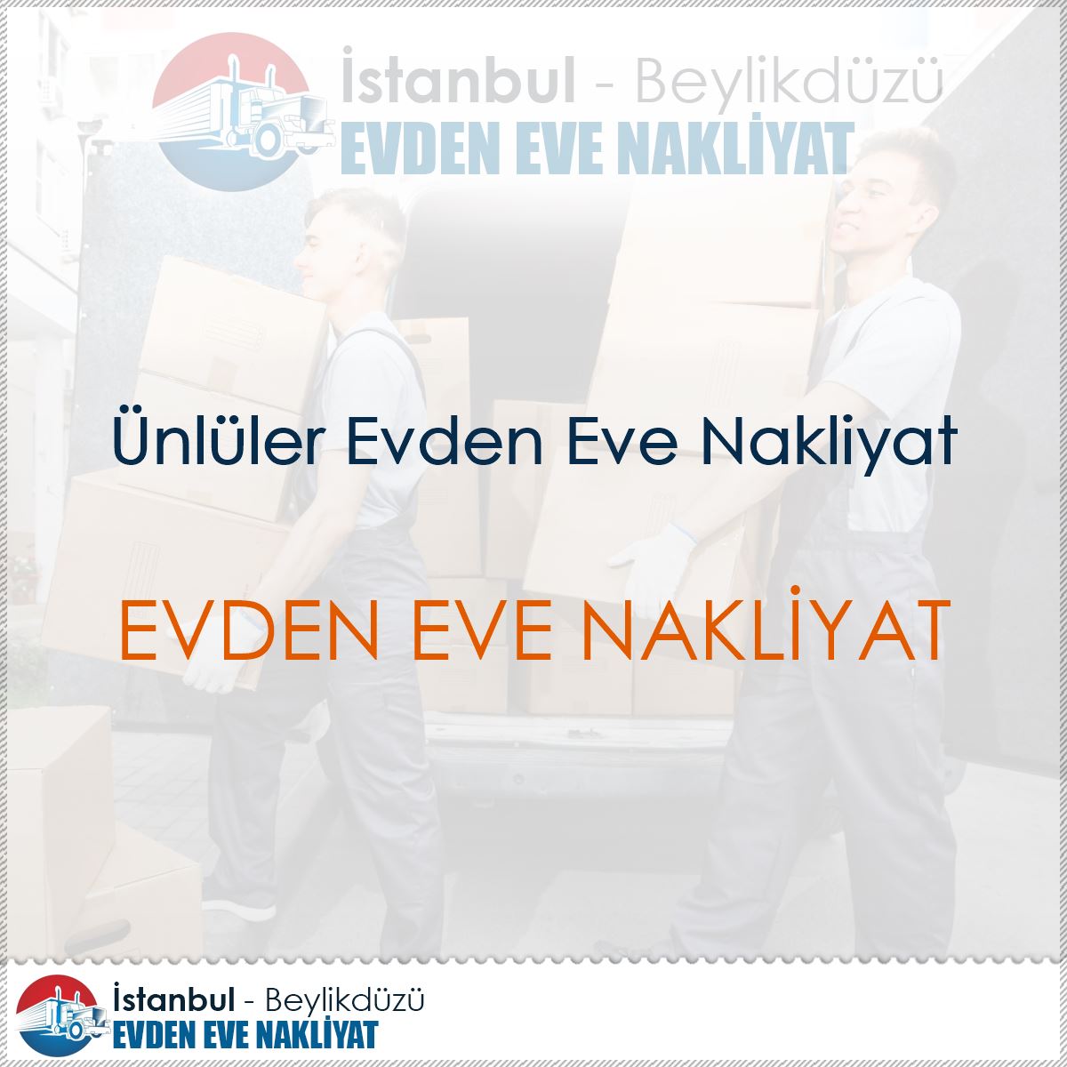 Ünlüler Evden Eve Nakliyat logo