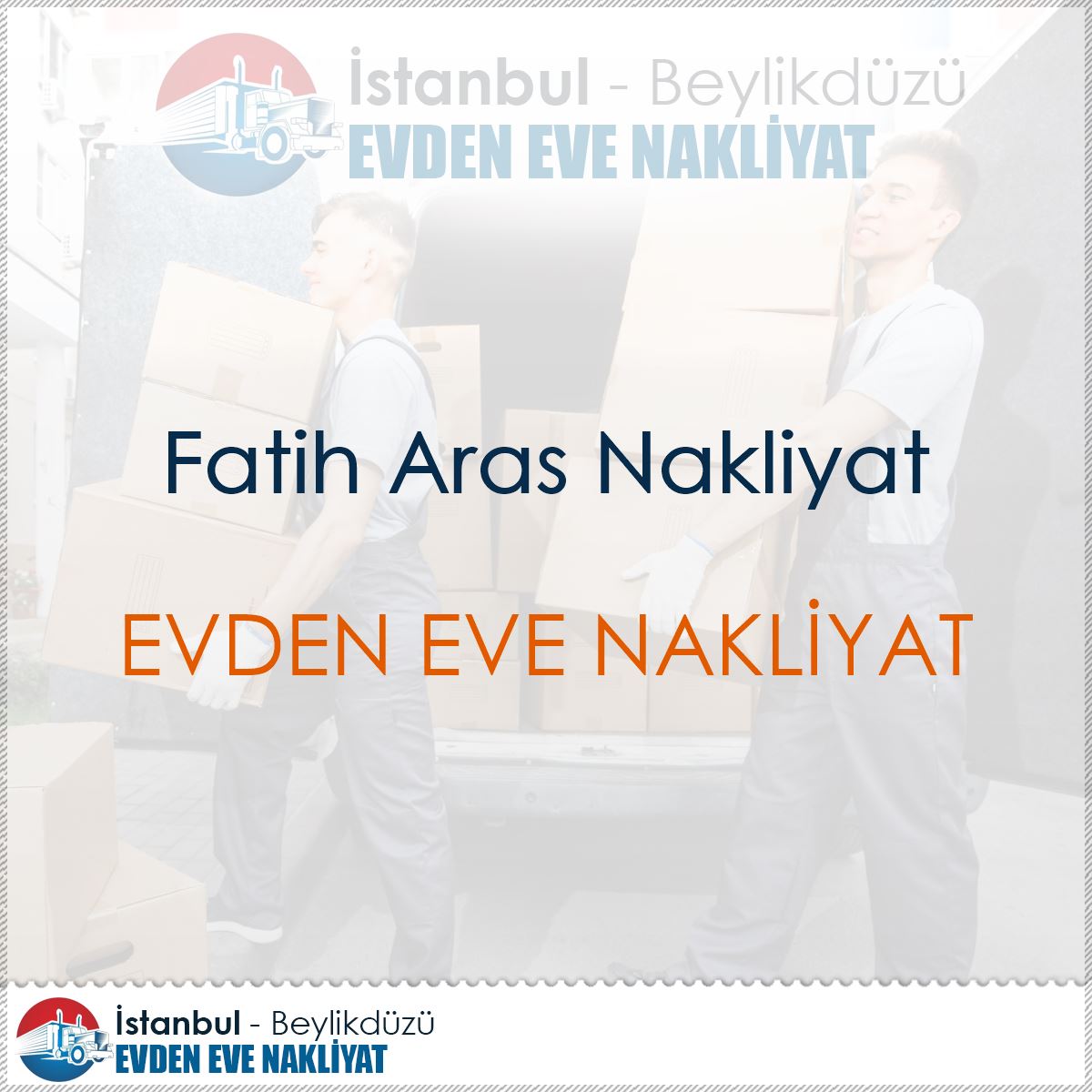 Fatih Aras Nakliyat  : Kapak Görseli